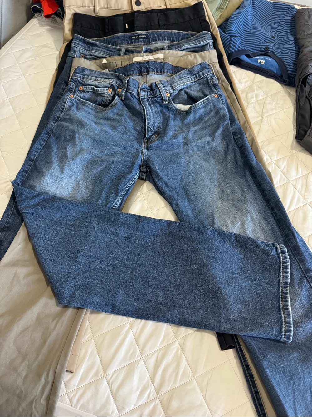 Levi’s Men's Blue Denim Jeans